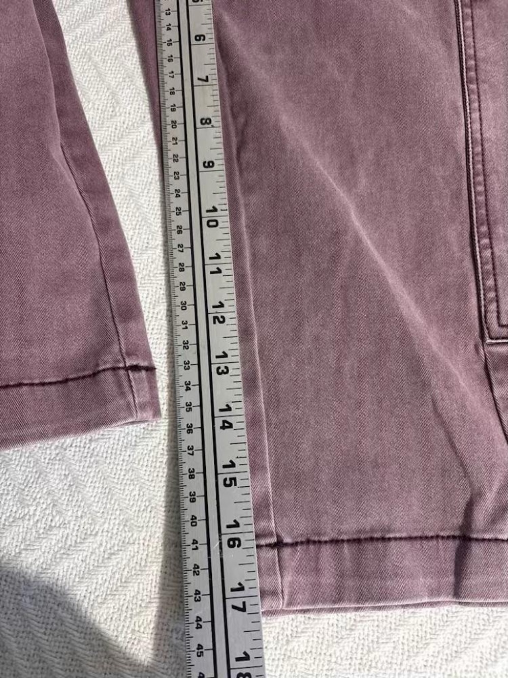 Flamingals Cargo Jorts Womens S Mauve Utility High Rise Skate Long Shorts NWOT - Picture 4 of 10
